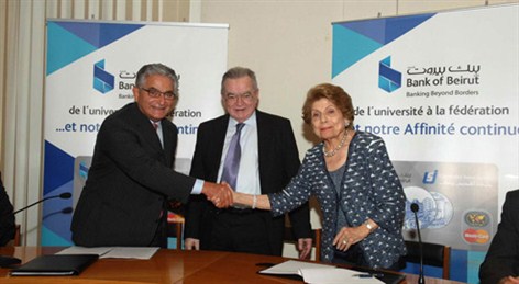 Bank of Beirut Signs Memorandum of Understanding with the USJ Alumni Association 