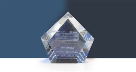 Bank of Beirut, Best Issuing Bank Partner in 2013