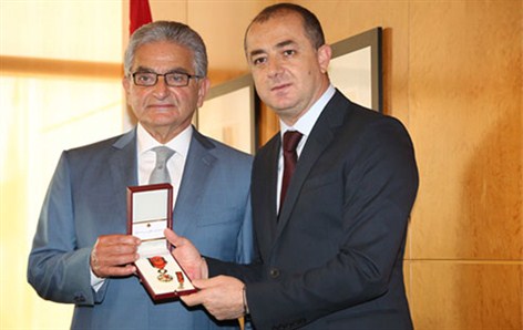 The Medal of the National Order of the Cedar