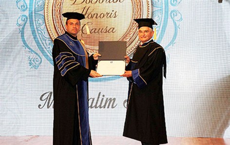 USEK Grants Mr. Sfeir the Honoris Causa