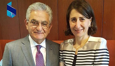 Sfeir Visits New South Wales Premier