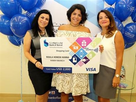 Bank of Beirut Delivers USD 4,000 to the “Winner Account” Holders 